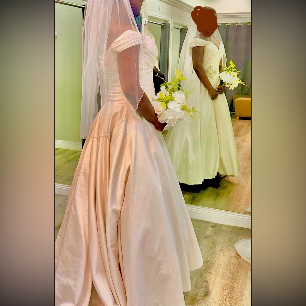 Allure Bridals Wedding Dress + Veil